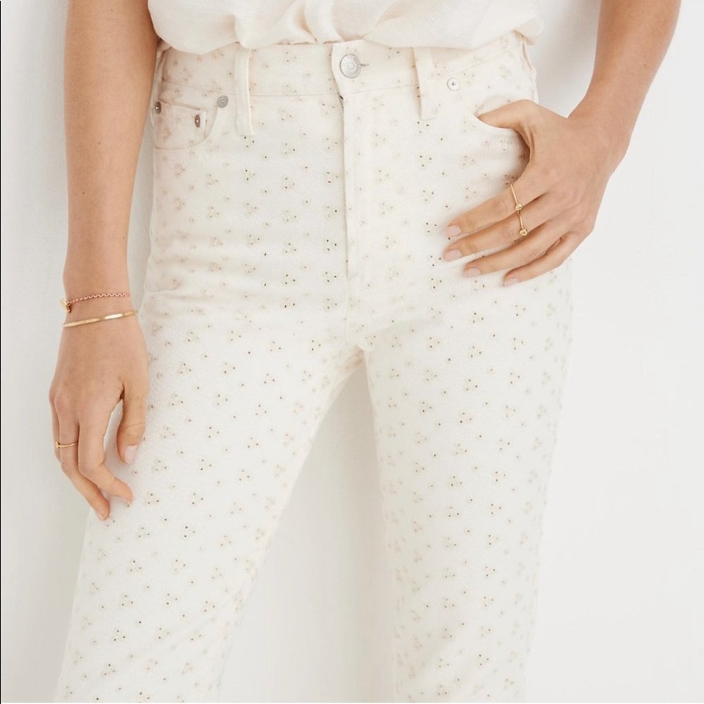 The Perfect Vintage Jean: Embroidered Eyelet 26